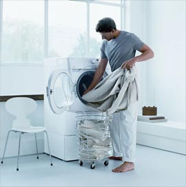 Waschmaschine Wäschetrockner Waschturm